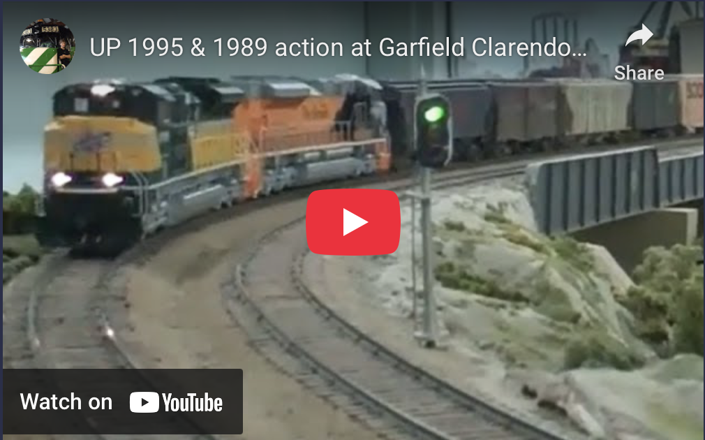 UP 1995 and 1989 Train